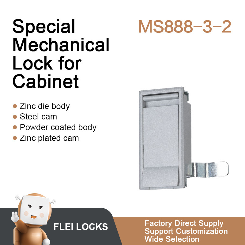 Packaged Substation Handle Paddle Door Panel Lock