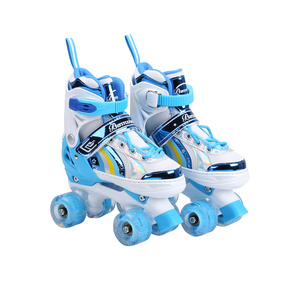 2023 hot selling  pu light wheels roller skate for kid teenager and adult