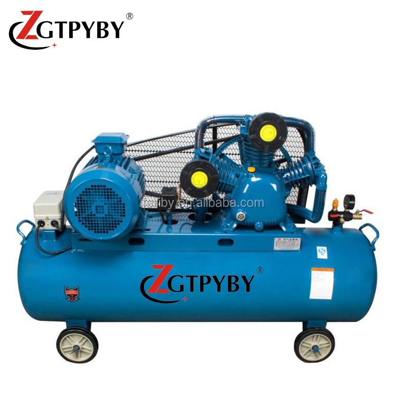 3 cylinder piston mining compressor truck tyre air compressors 250l tank