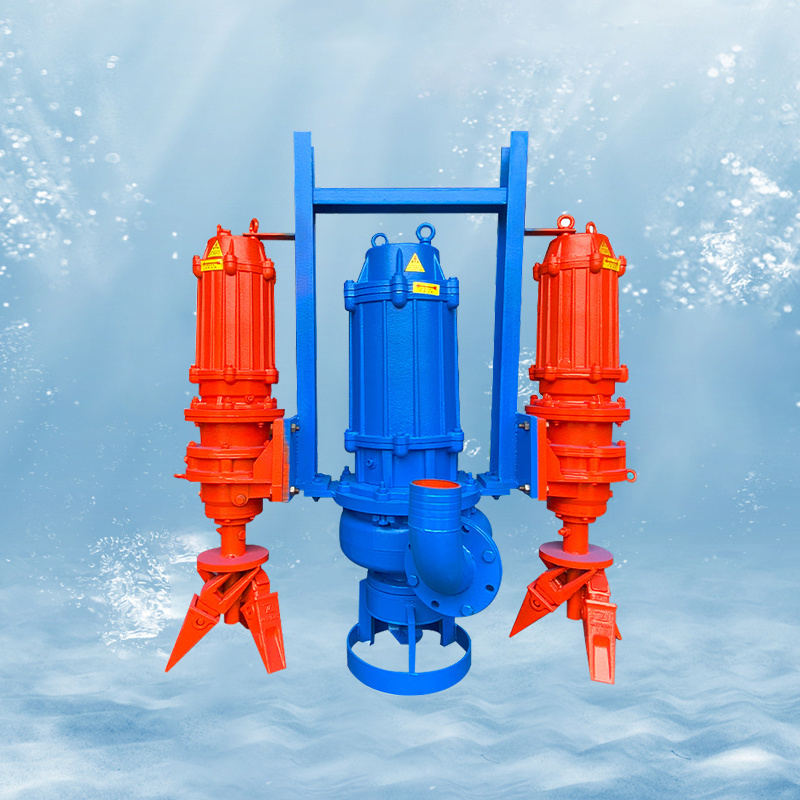 sewage sand dirty water pump slurry pump with agitator submersible industrial slurry mud sludge pump for drilling