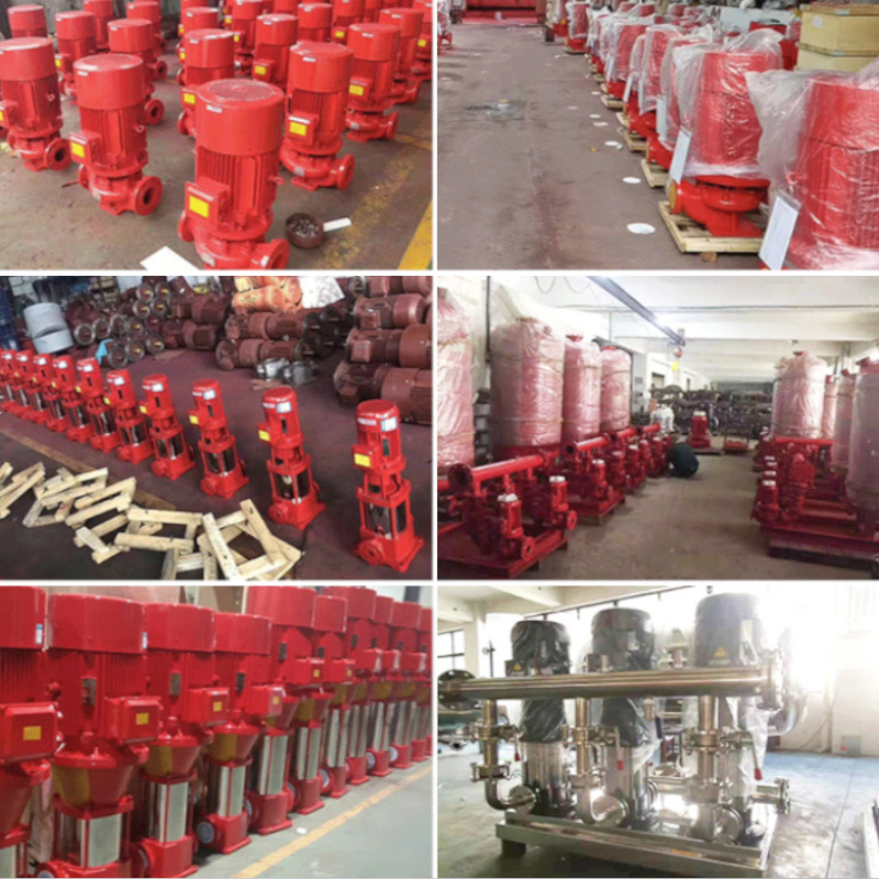 high pressure electric centrifugal fire water pumps for fire fighting & fire hydrant