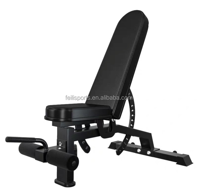 Fitness Sit Up Weight Foldable Exercise Rack Press Up Down Adjustable Bench