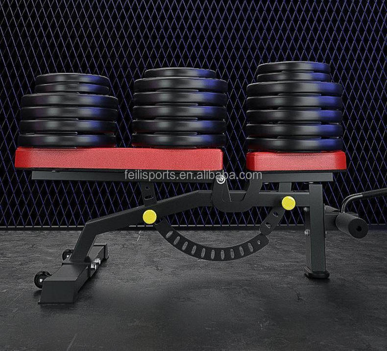 Fitness Sit Up Weight Foldable Exercise Rack Press Up Down Adjustable Bench