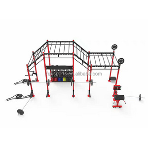 Real Factory Commercial Gym Equipment Multi Jungle Stations Cross Fit Rigs And Racks