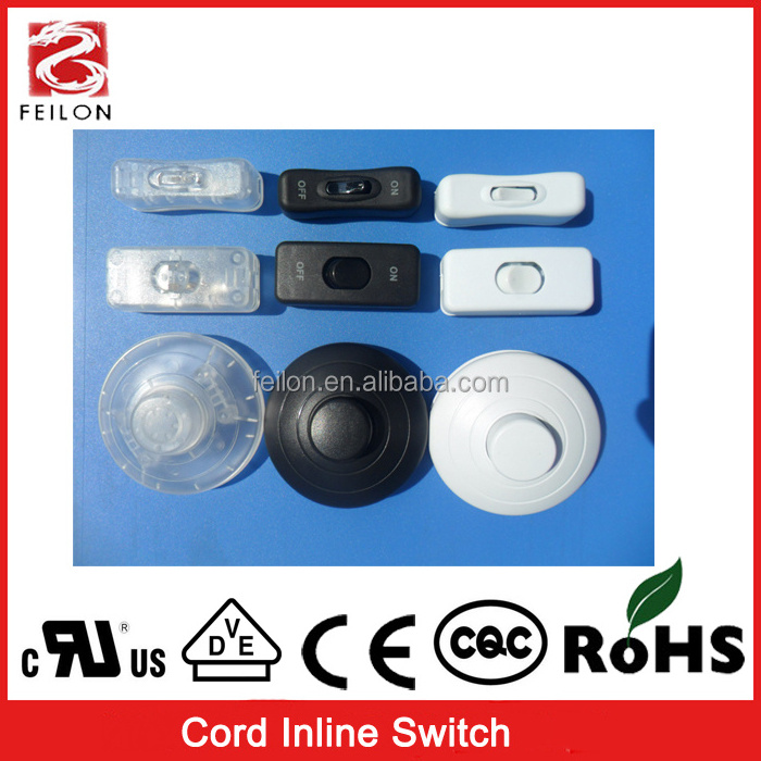 301.303.304.308 various push button switch cord inline switch