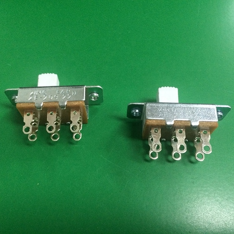 Small vertical toggle switch fan forward and reverse switch 6 pin 2 phase way slide switch