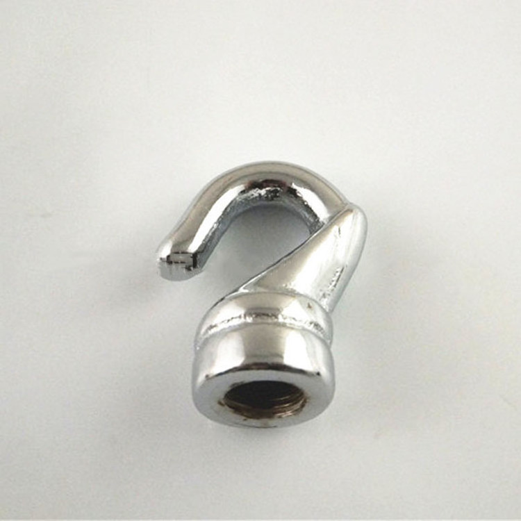 Large chandelier reinforced metal load-bearing hook opening and closing hook M10 tail hook lamp accessories