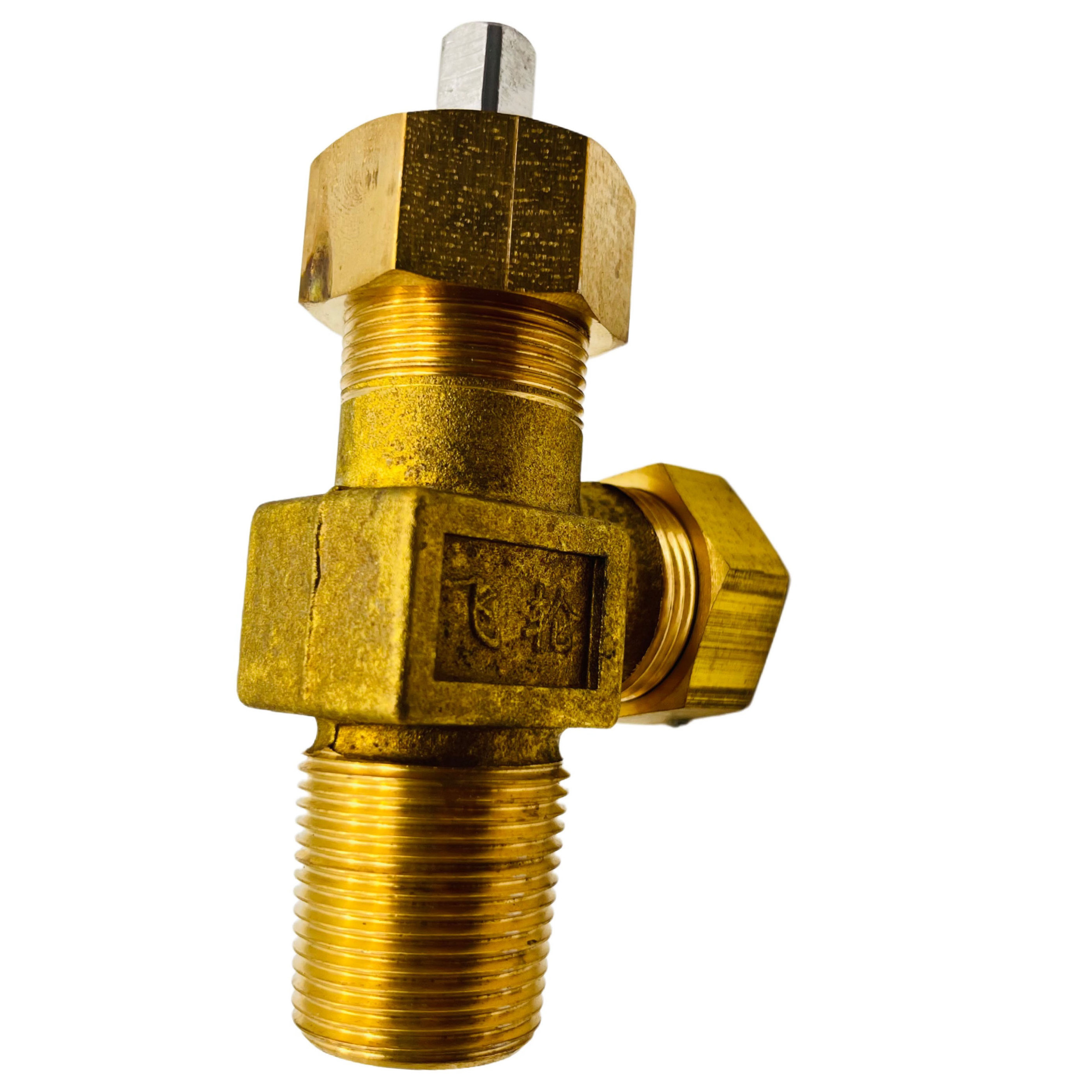 High Quality Valve Manufacturer Brass 3/4 Inch QF-10 Chlorine Gas Control Cylinder Needle Cl2 Valve Price