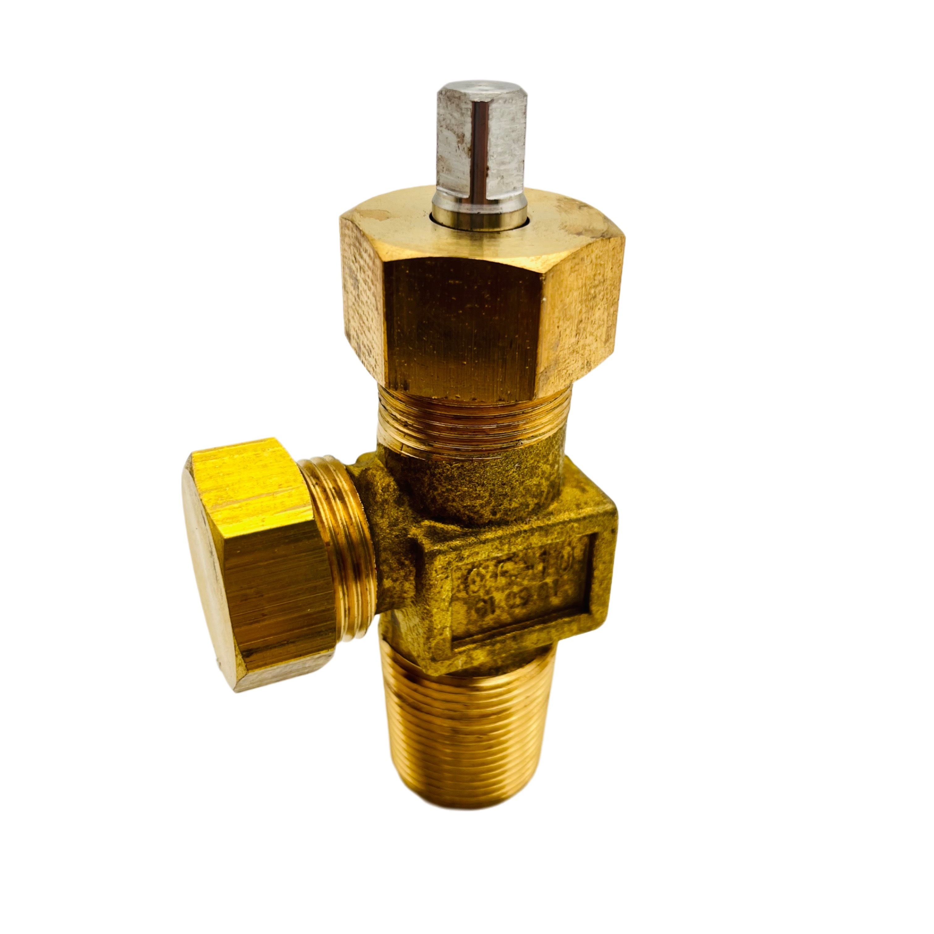 High Quality Valve Manufacturer Brass 3/4 Inch QF-10 Chlorine Gas Control Cylinder Needle Cl2 Valve Price