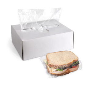 Micro Perforated Wicket Bakery Bread Packaging Bag Biodegradable Polythene Clear Plastic Food Bag With Logo