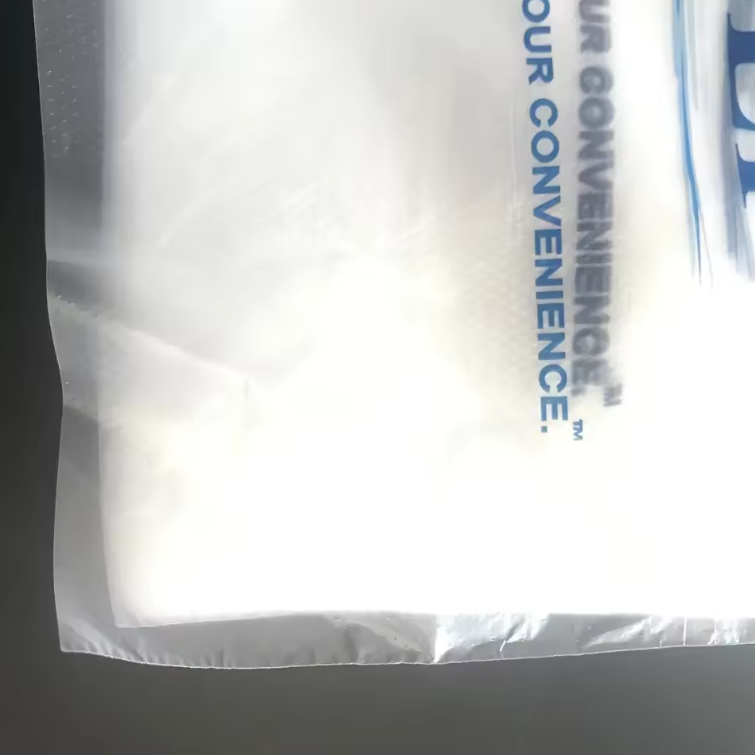 Eco-Friendly Pla Cornstarch Plastic Packaging Pouch Bag High Density Polyethylene Bag Wicket Poly Saddle Bag