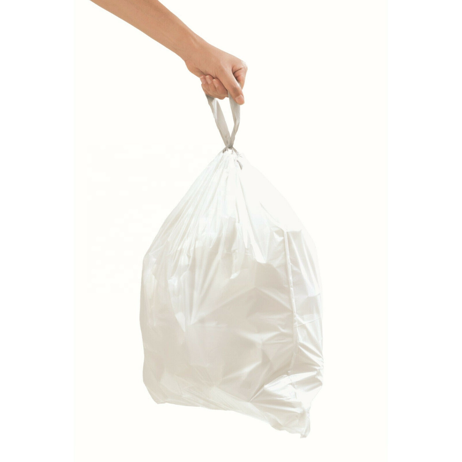 High quality colorful PE plastic Dustbin Plastic String Bag design your own plastic bag