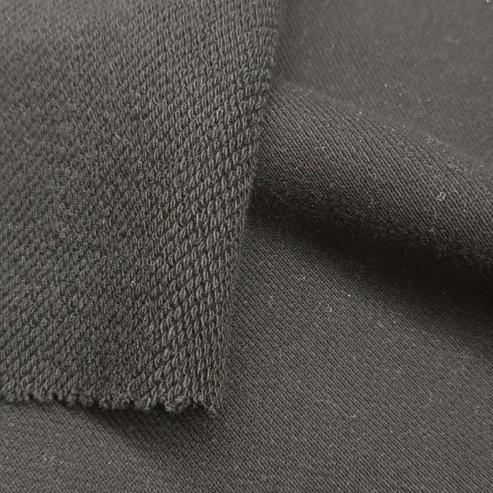 Heavy Weight Custom Color Different Colors 100% Cotton French Terry Knitted Fabric For Hoodies