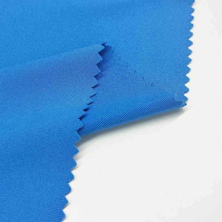 China Factory Supply 88% Polyester 12% Spandex Fabric, Wholesale Knit Jersey Fabric With Solid Color/