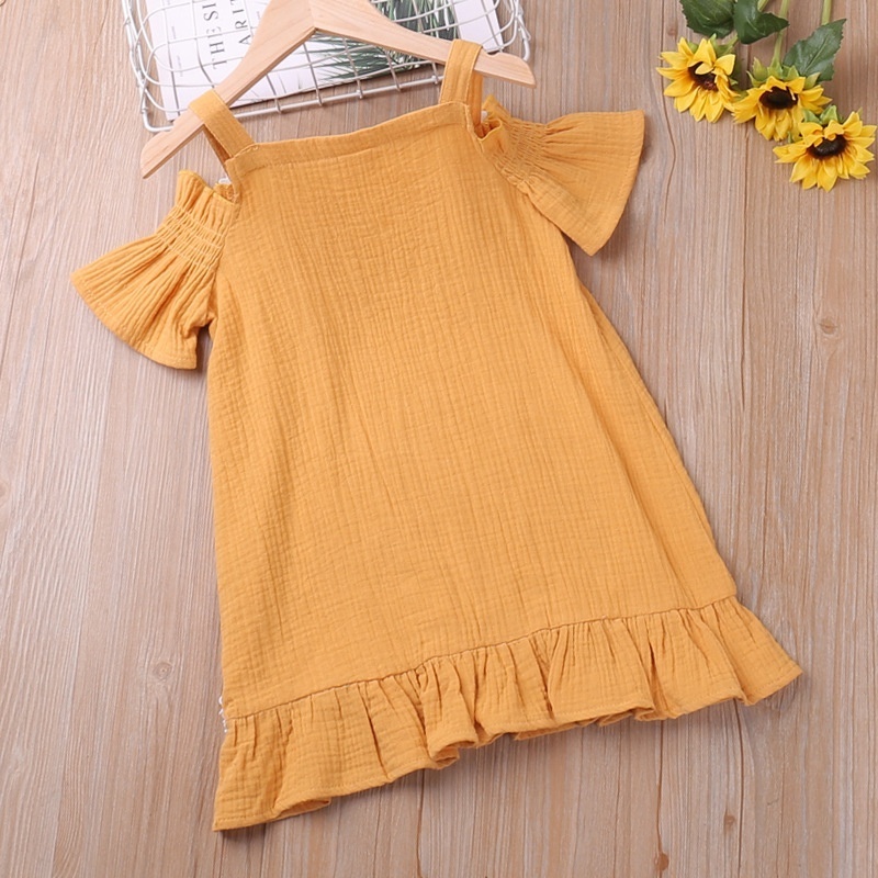 Beautiful Smocked dress high-quality girls dresses wholesale children clothing