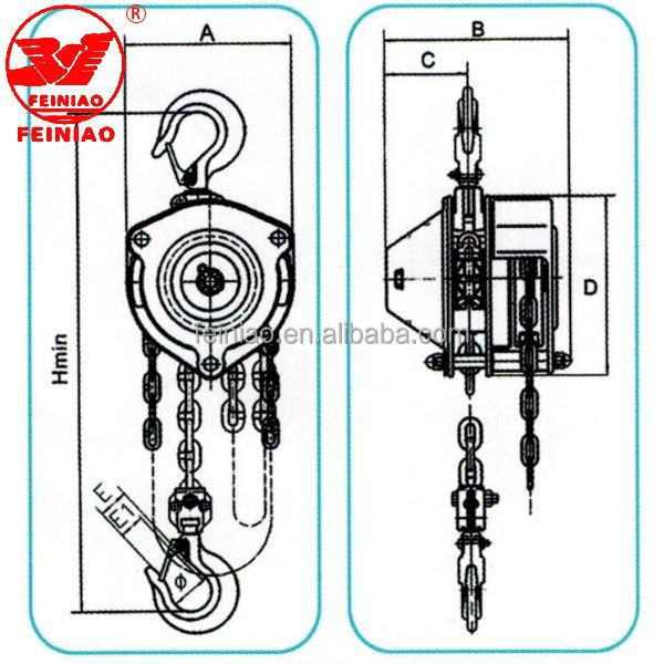 HSH-A Type Lever Chain Block /Ratchet Lever Hoist/Lever Crane