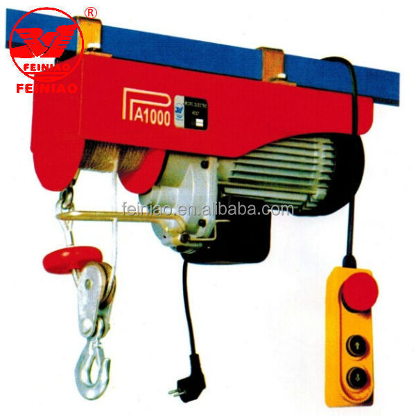 China supplier Small Electric Hoists ,Motor Electric Lifting Hoist /construction equipment/lifting crane