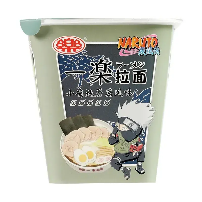 cup instant noodles many flavors wholesale instant noodles 100g famous brand YILE with characters