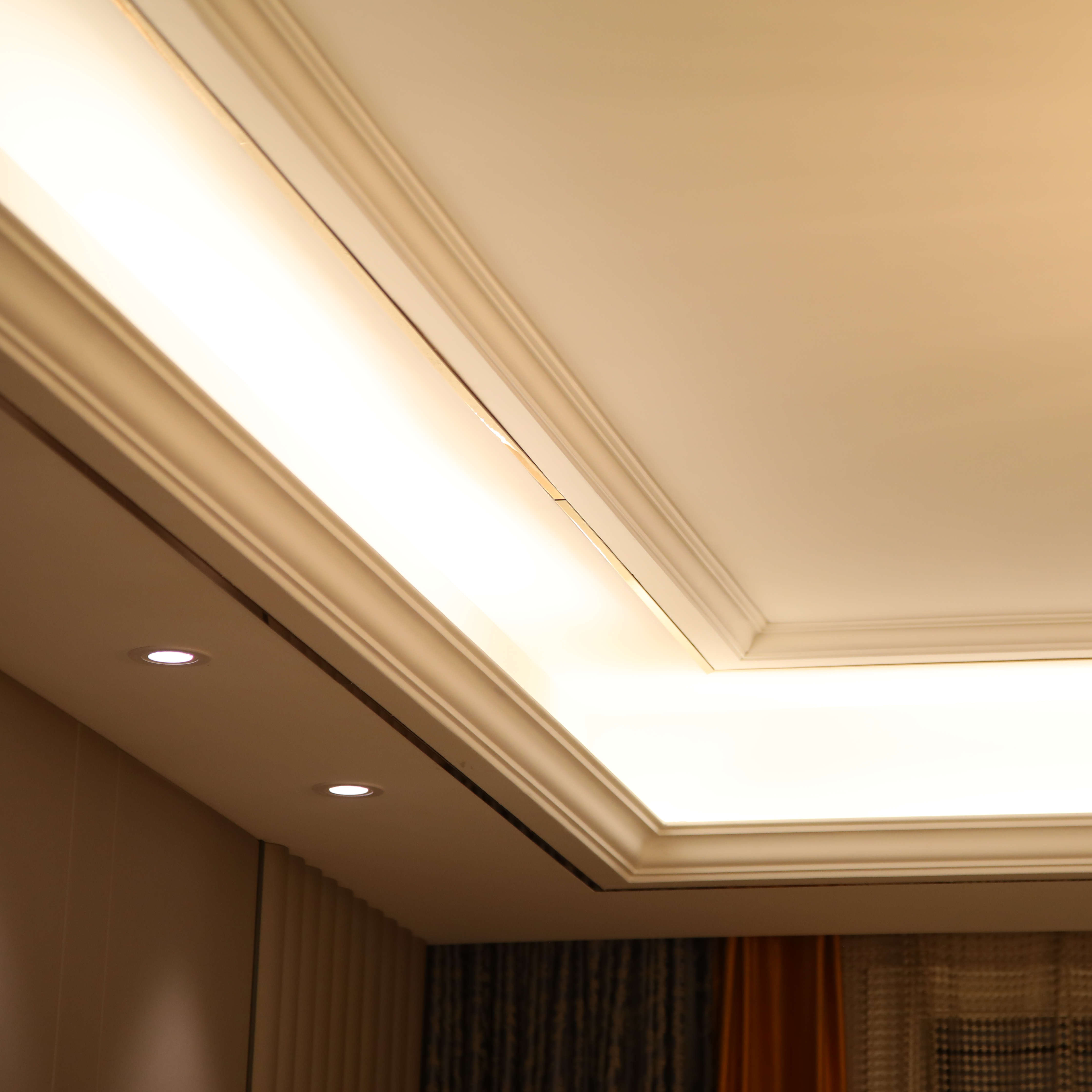 Wholesale Light Weight Plastic PS Polystyrene Mouldings Cornice for Wall Crown DEC