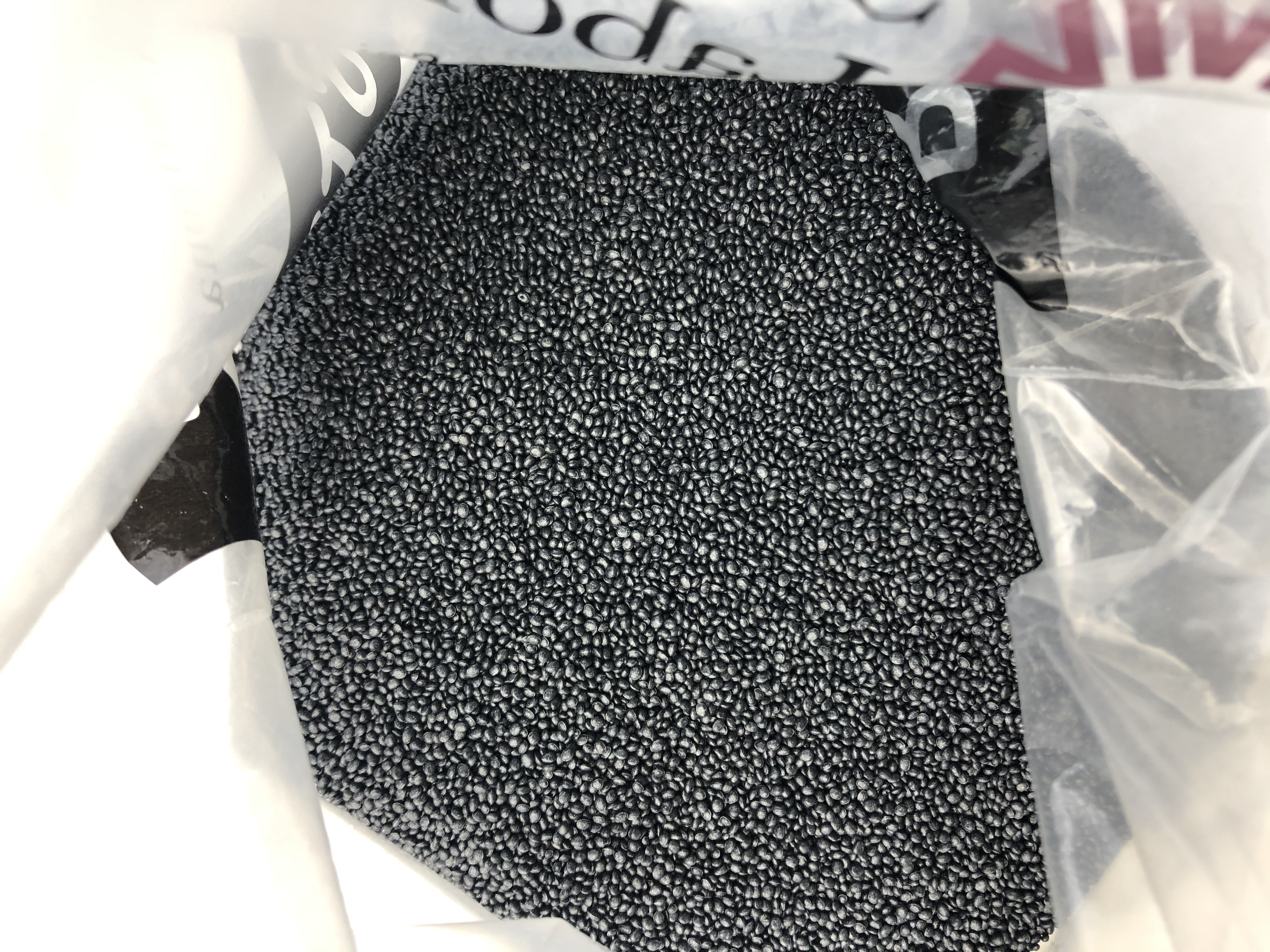 Black EPS Expandable Polystyrene Foam Raw Material Beads Resin Color Masterbatch Factory Outlet