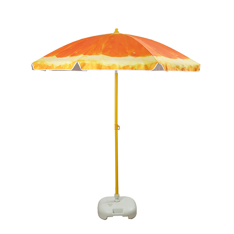 Outdoor Umbrella Hand-cranking Waterproof Cantilever Garden Beach Restaurant Patio Sun Canvas Parasol Iron Umbrella