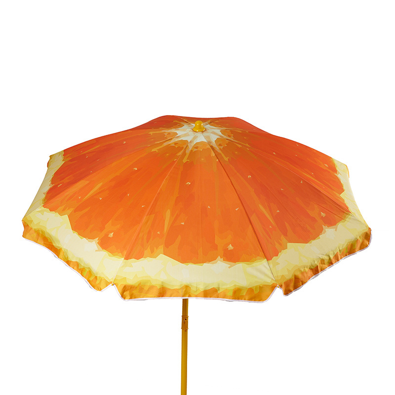 Outdoor Umbrella Hand-cranking Waterproof Cantilever Garden Beach Restaurant Patio Sun Canvas Parasol Iron Umbrella