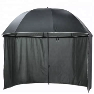 High Quality Large Curtain With Zip on Size 180T Polyester Outdoor Fishing Shelter Beach Umbrella Tent