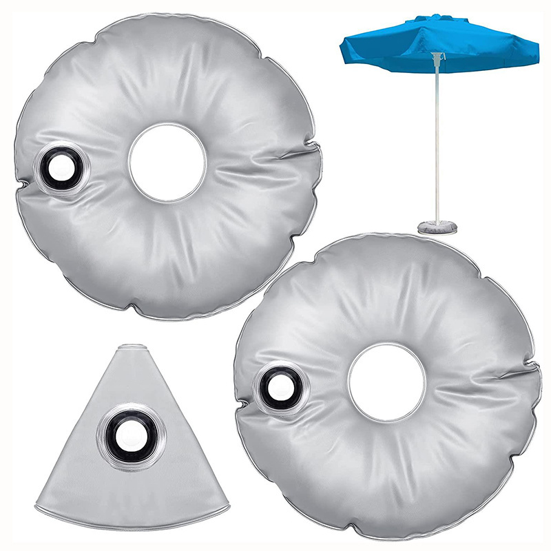 20.87 Inch Water Umbrella Weight Bags Flags for Base Stand Outdoor Collapsible Portable Sunshade Base Holder Bags