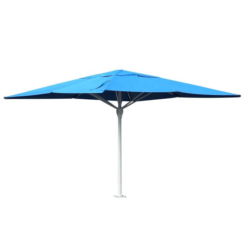 2023 Large Waterproof Double Canopy Outdoor Umbrella 13ft Beach Aluminum Cantilever Garden Parasols Patio Umbrellas Car sunshade