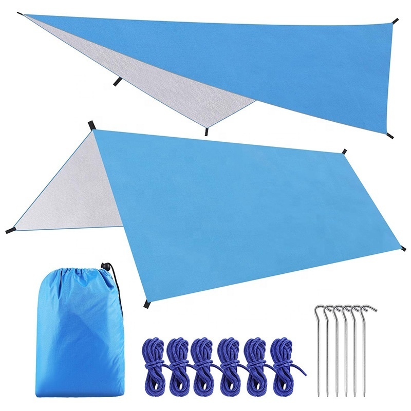 New Design UV-proof  Gamping Luxury Outdoor Ripstop Waterproof Hammock Rain Fly Camping Tarp Tent Shelter