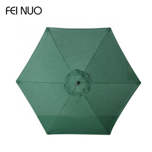 Sun protection picnic table dark green custom wholesale patio giant parasol garden parasol umbrella