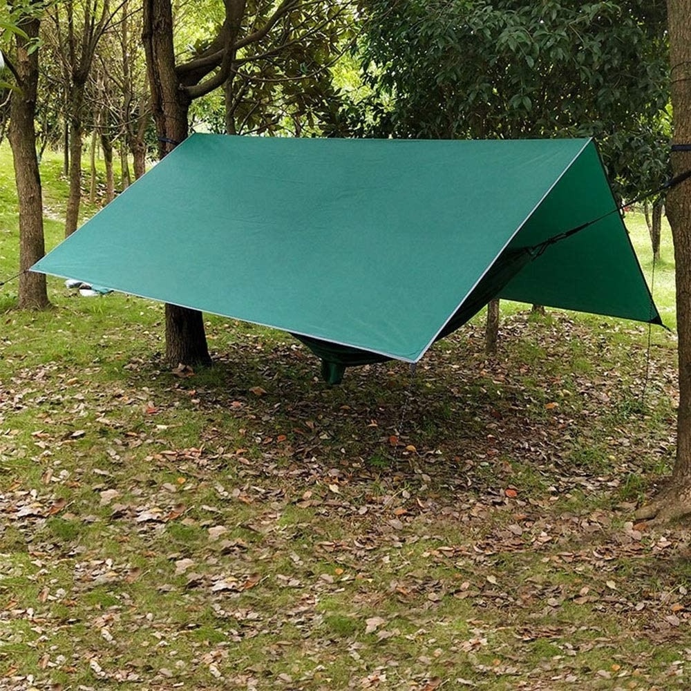 New Design UV-proof  Gamping Luxury Outdoor Ripstop Waterproof Hammock Rain Fly Camping Tarp Tent Shelter