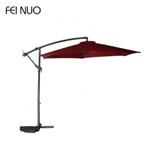 Wholesale market sun shade party pool outdoor big cantilever patio hanging umbrella parasol garden