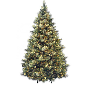 Contact us get $5000 coupon pe pvc flocking giant led collapsible artifical automatic pop up arbol de navidad christmas tree