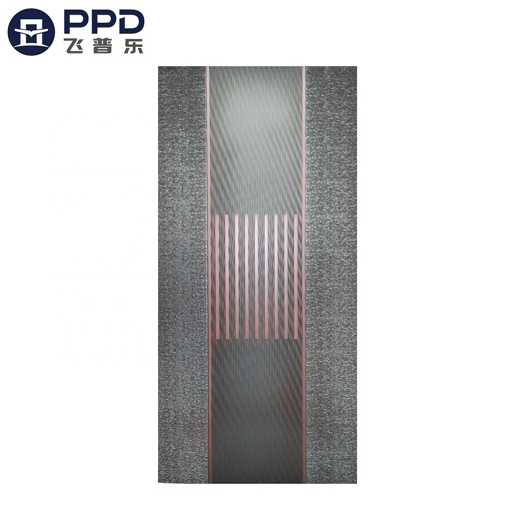 Factory Wholesale New Design Metal Steel Door Surface Skin Manufacturer Customized Steel Entry Door Panel