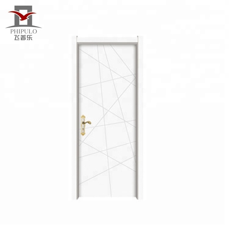 Yongkang factory new design good quality panel solid 24 x 80 inches exterior solid wood door