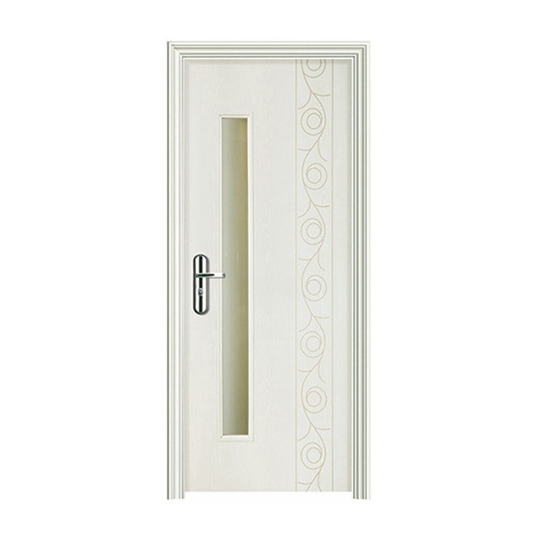 Factory Cheap Price Wholesale Bedroom Interior Wood Doors Bathroom PVC Wooden Door With Louver