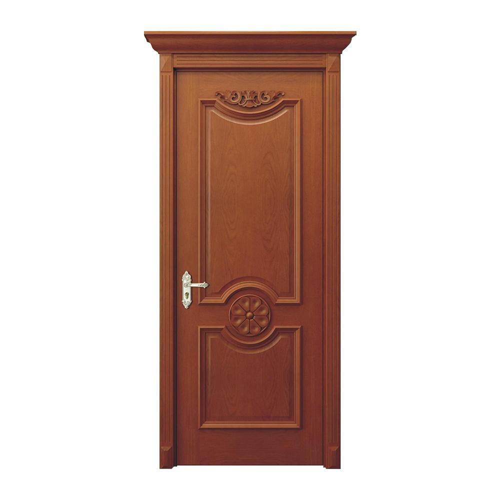 Interior Solid wood door expensive wood door for hotel room with high quality