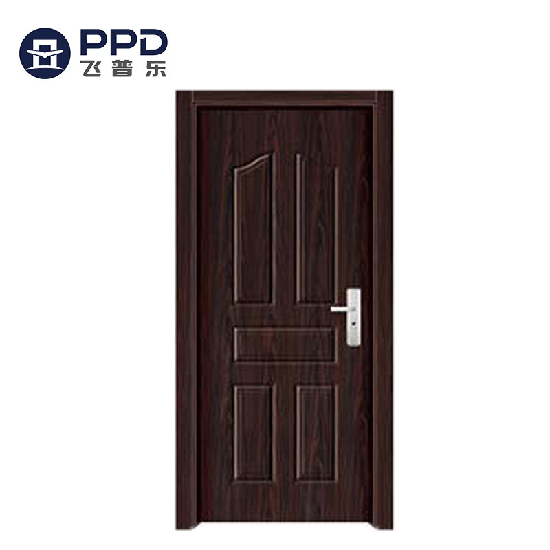 Phipulo Latest Design High Quality Hot Sale Fancy Cheap Prices Interior American Nigeria Market American Panel Steel Door