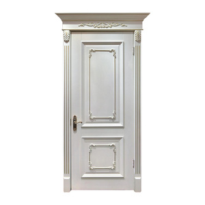 Interior Solid wood door expensive wood door for hotel room with high quality