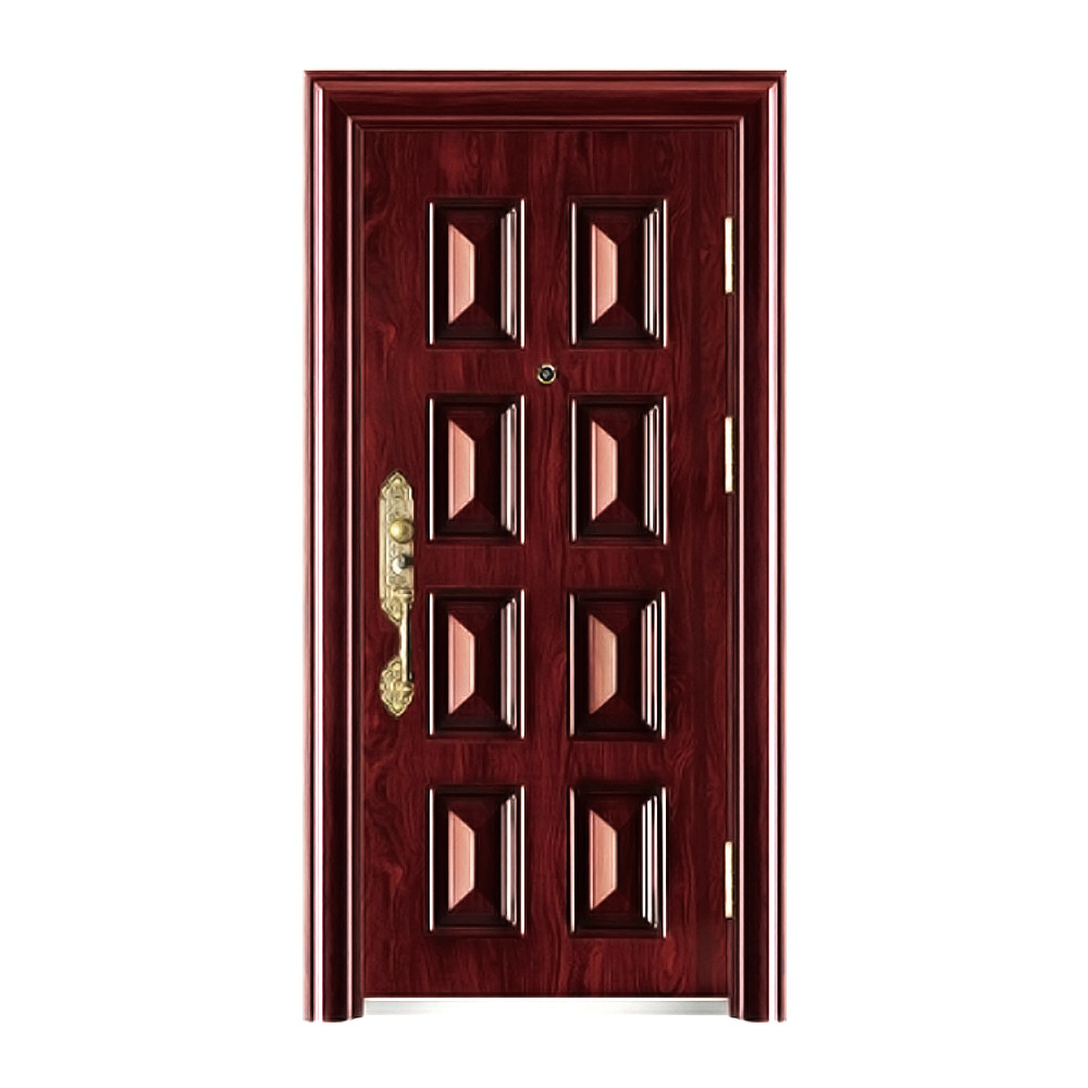 Top Selling Good Quality Steel Door Direct Wholesale Factory Custom Cold Rolled Anti-Theft Security Door