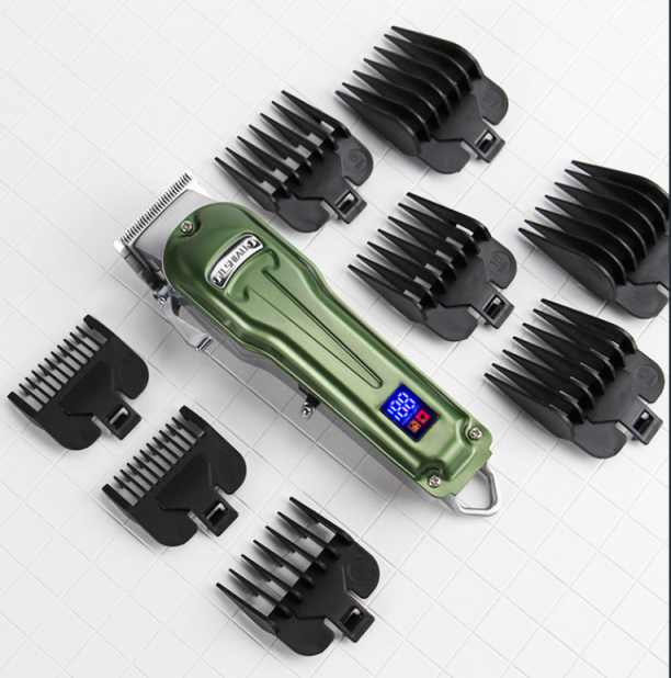 2024 new Metal electric hair clippers oil hair clippers hair salon fader razor