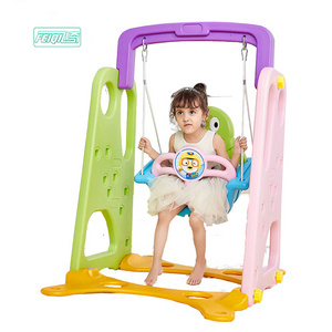 Factory supply single seat for baby children patio swing for baby kids plastic swing