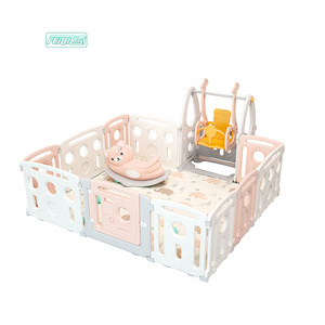 Children new design Amusement Park kids indoor playground plastic fence cheap baby playpen