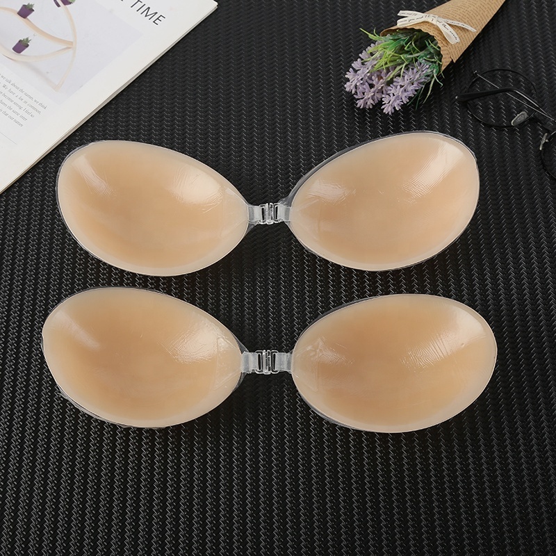 Female silicone bra sexy picture push up adhesive silicone bra medical-grade silicone bra glue