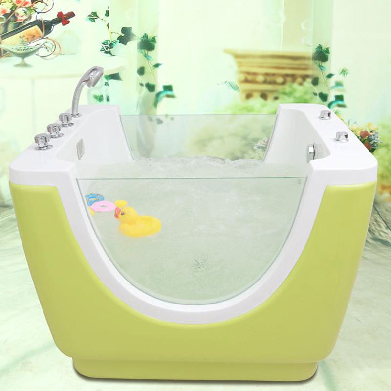 LED Light Baby Spa Bathtub Air Bubble Kids Bath Tub Baby Spa Shop Whirlpool Bathtub For Babies