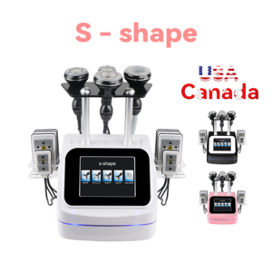 6-1 cavitation lipo can adjustable 25K 35K 40K 80K ultrasonic beauty Fat reduction equipment