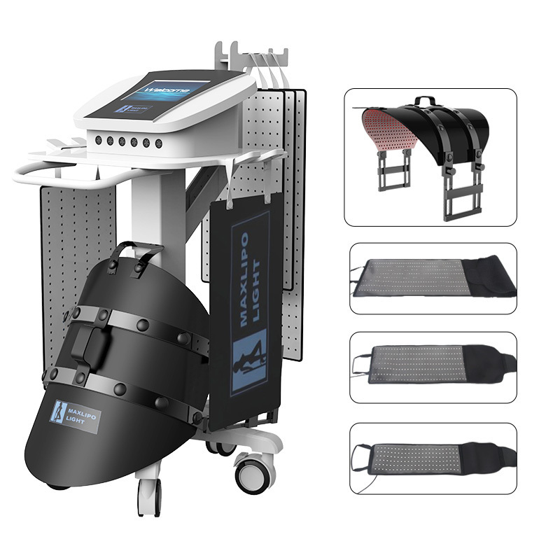 5d maxlipo red light therapy pad slimming and fat reducing near infrared Lipo Led red light laser beauty machine