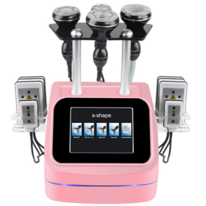 S shape cavitation 25K 40K Lipo laser 9 in 1 vacuum cavitation rf fat removal body slimming 80k cavitation machine