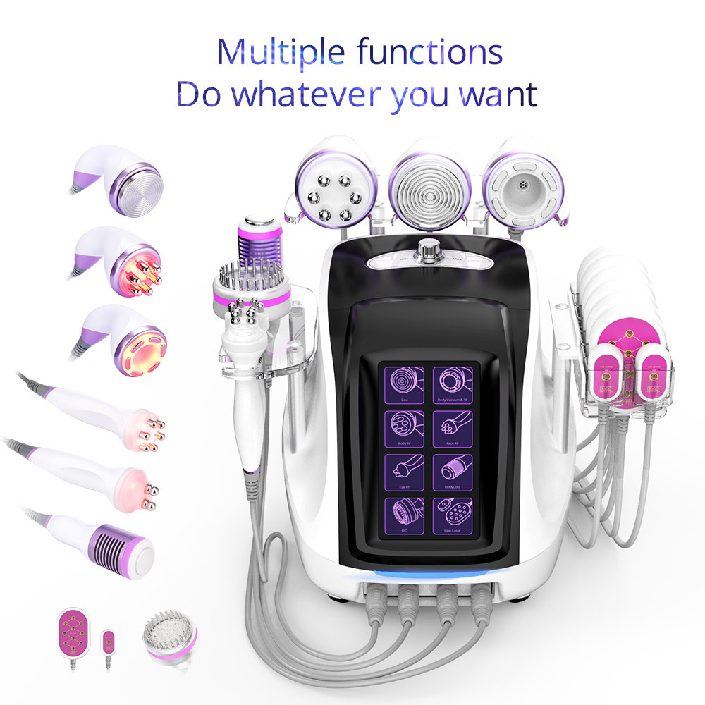 30K ultrasonic cavitation vacuum rf weight loss body slimming device cavitation machine 25khz